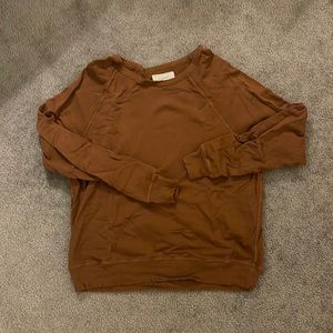 The Great College Sweatshirt-Brown/Size 2